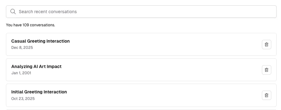 Search Conversations