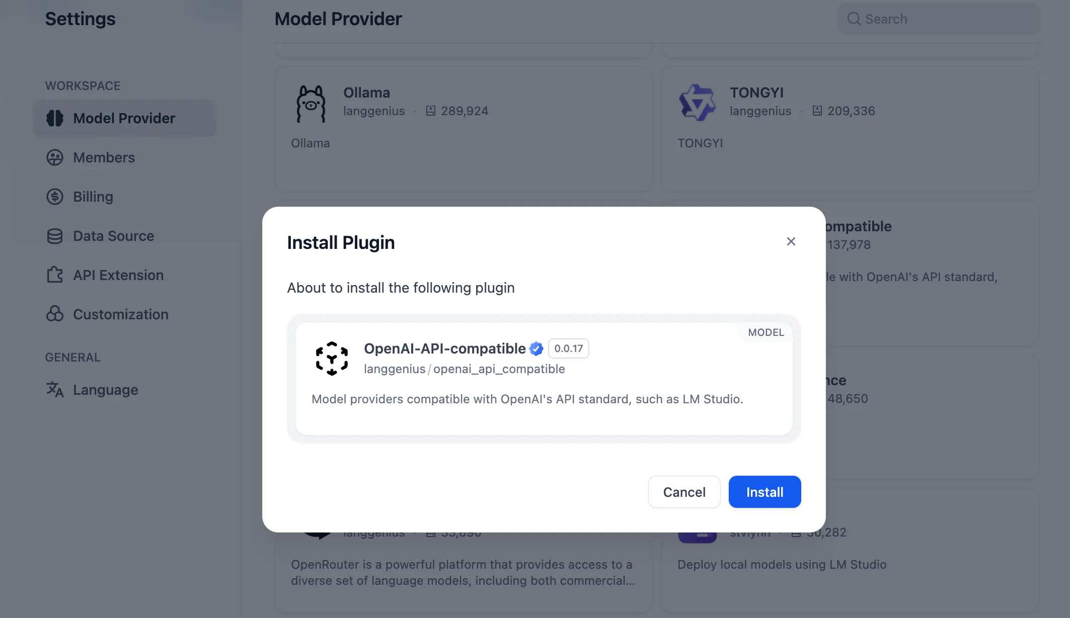 Dify plugin